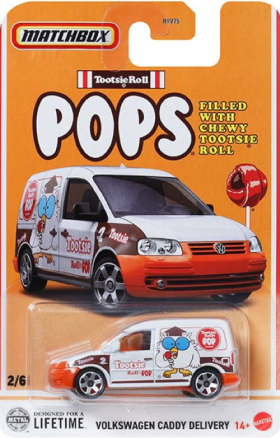 Matchbox - Volkswagen Caddy Delivery Tootsie Roll