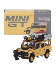 Mini GT - Land Rover Defender 110 - Camel Trophy Amazon Team Japan