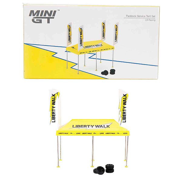 Mini GT - Paddock Service Tent Set LBWK (Tenda)