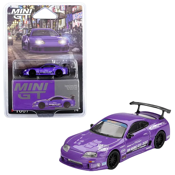 Mini GT - Toyota Supra A80 Top Secret Purple