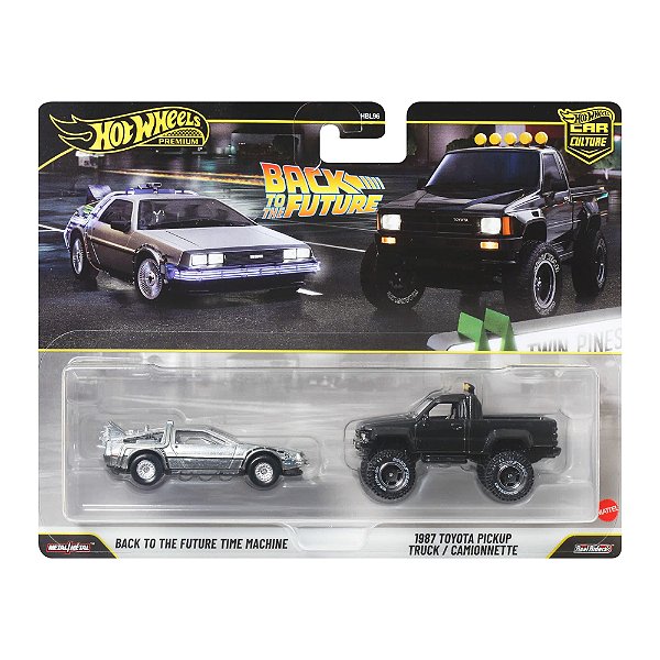 Hot Wheels Two Pack De Volta ao Futuro - Car Culture