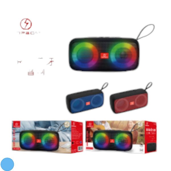 Caixa De Som BT RGB 5W 1200mAh