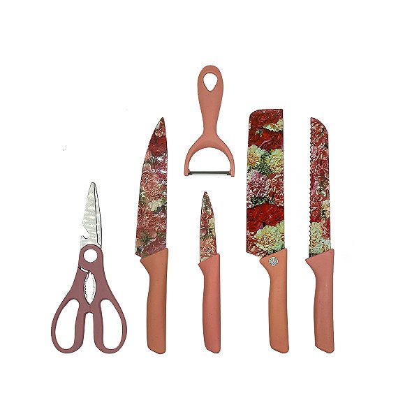 Kit Faca De Cozinha Florida Profissional