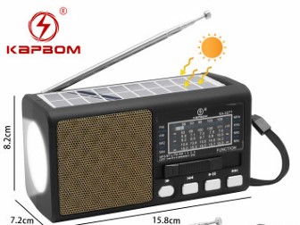 KA  3277 RADIO AM/FM  COM PLACA SOLAR