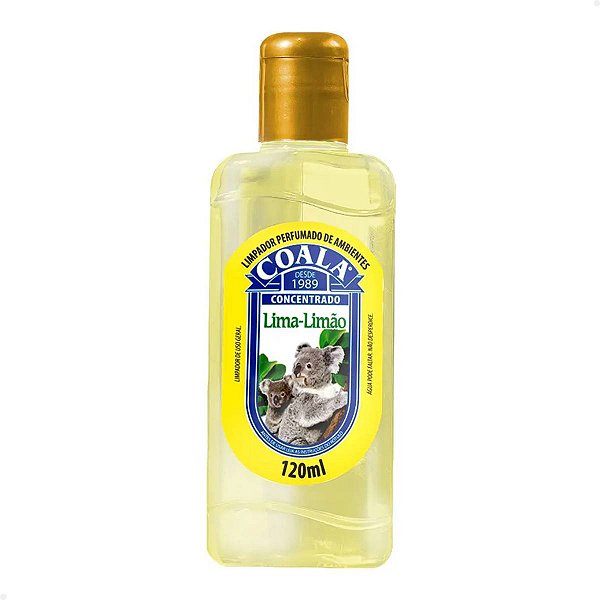 Limpador Perfumado de Ambientes Lima-Limão 120ml - Coala Essências
