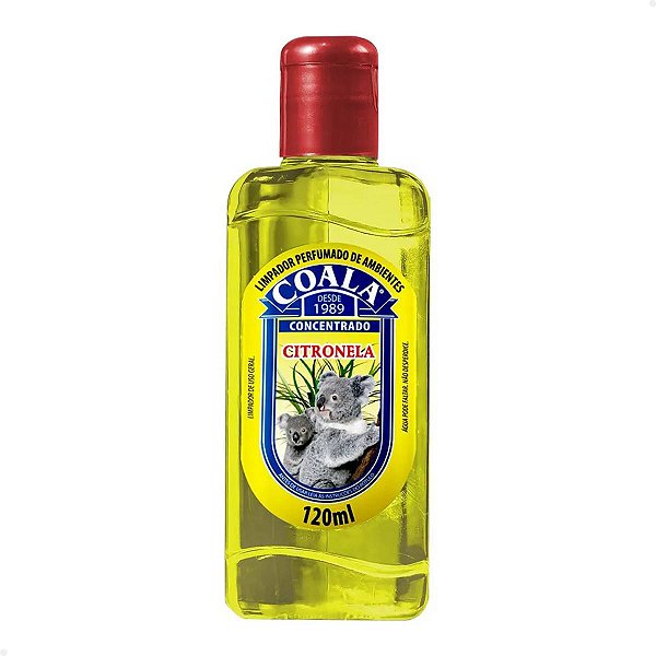 Limpador Perfumado de Ambientes Citronela 120ml - Coala Essências