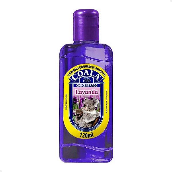 Limpador Perfumado de Ambientes Lavanda 120ml - Coala Essências