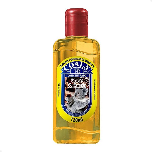 Limpador Perfumado de Ambientes Cravo e Canela 120ml - Coala Essências