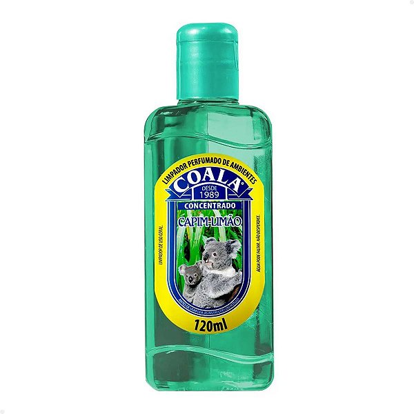 Limpador Perfumado de Ambientes Capim-Limão 120ml - Coala Essências