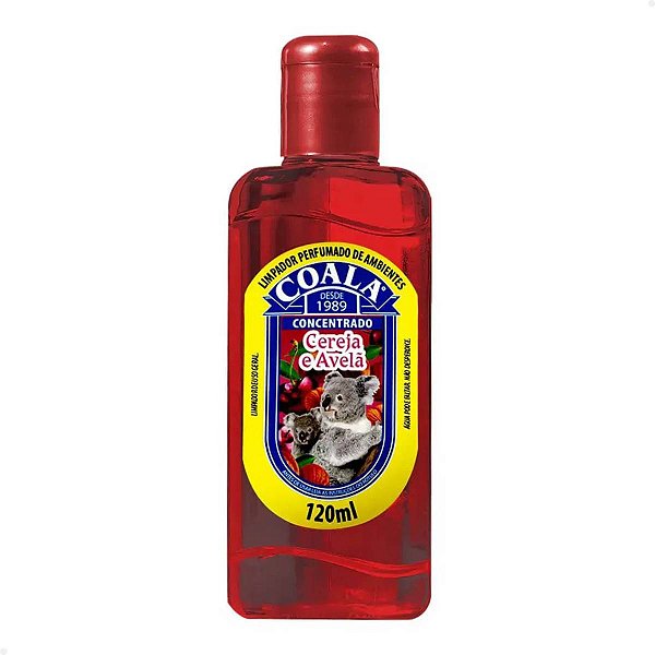 Limpador Perfumado de Ambientes Cereja e Avelã 120ml - Coala Essências #LeveMaisPagueMenos