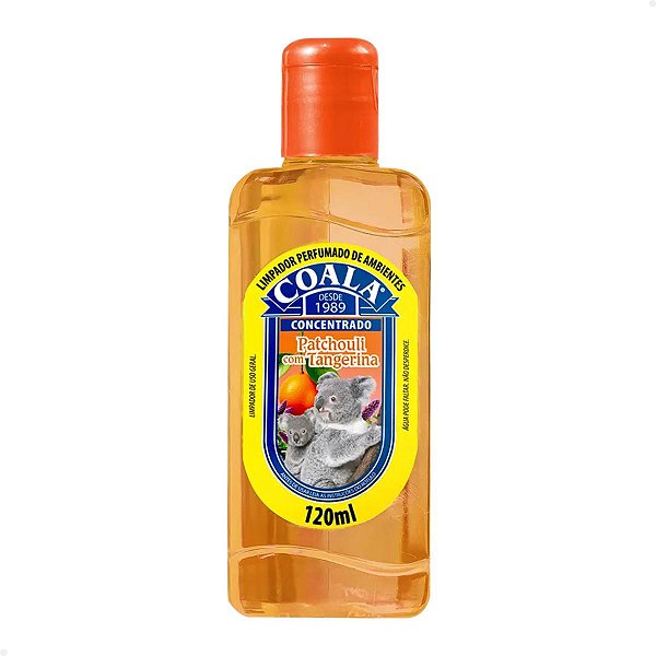 Limpador Perfumado de Ambientes Patchouli com Tangerina 120ml - Coala Essências #LeveMaisPagueMenos