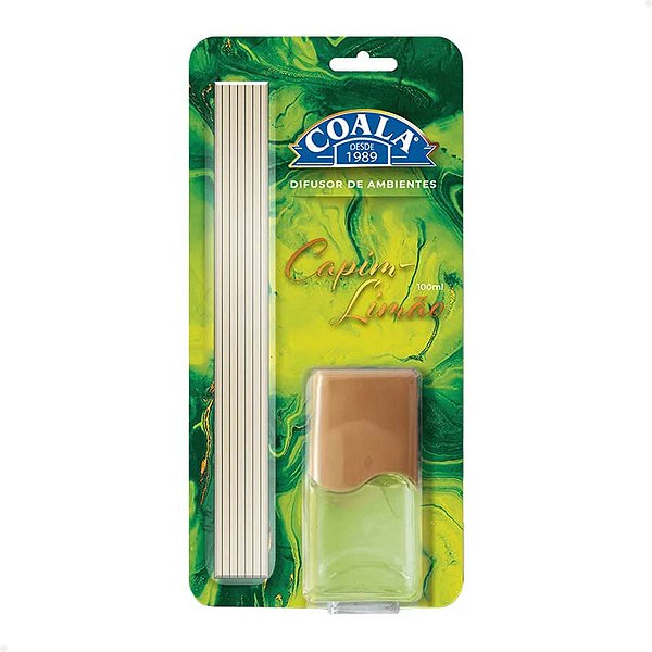 Difusor de Aromas Capim-Limão 100ml - Coala Essências