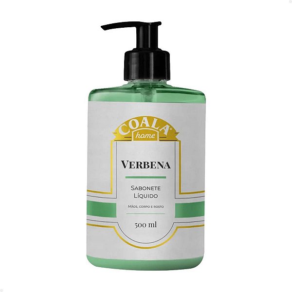 Sabonete Líquido Mãos, Corpo e Rosto Verbena 500ml - Coala