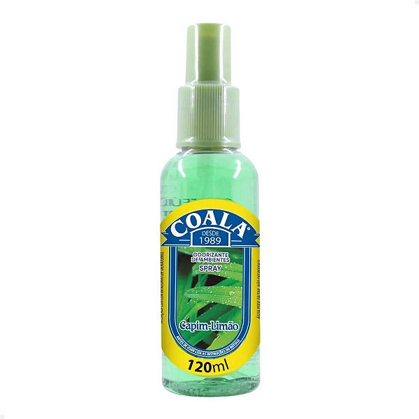 Odorizante de Ambientes Spray Capim-Limão 100ml - Coala Essências