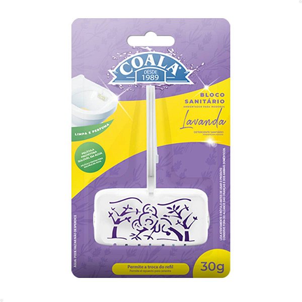 Bloco Sanitário Coala Lavanda - Suporte e Refil 30g