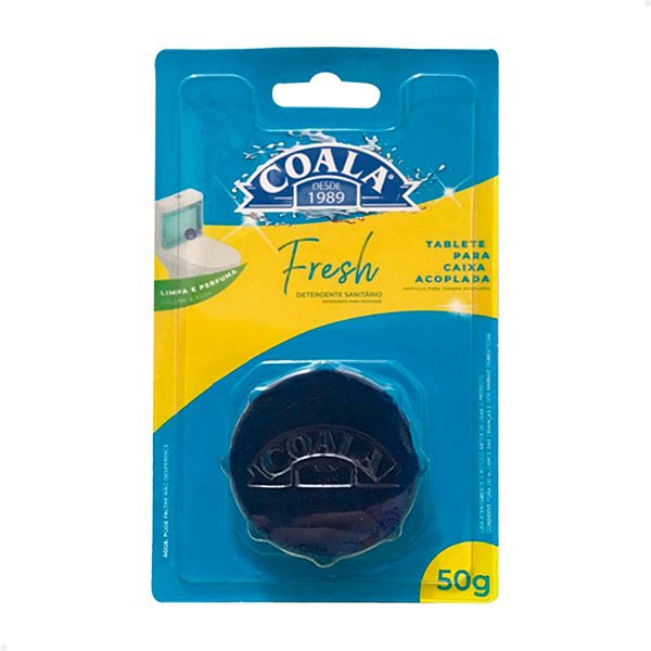 Detergente Sanitário Tablete Caixa Acoplada Fresh 30g - Coala