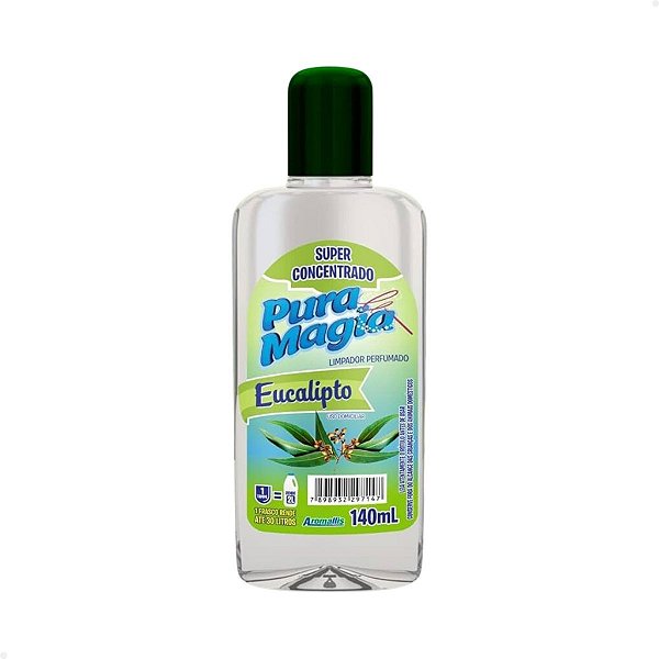 Limpador Perfumado Super Concentrado Pura Magia Eucalipto 140ml