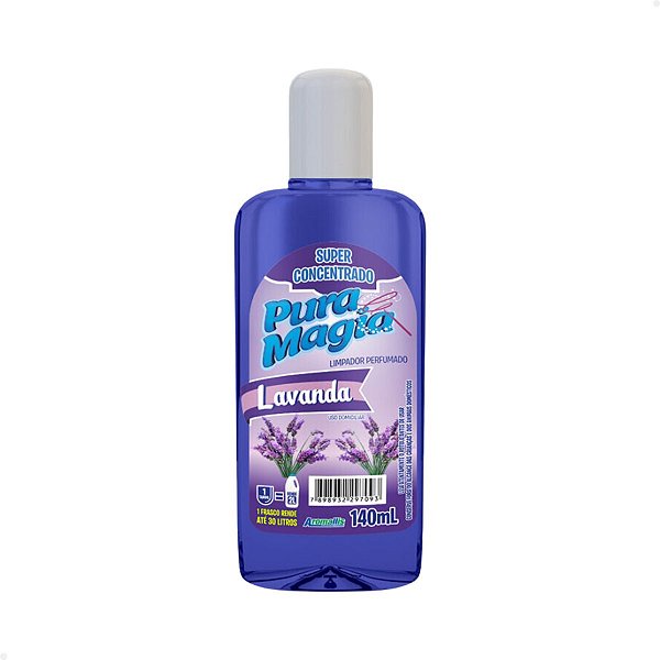 Limpador Perfumado Super Concentrado Pura Magia Lavanda 140ml