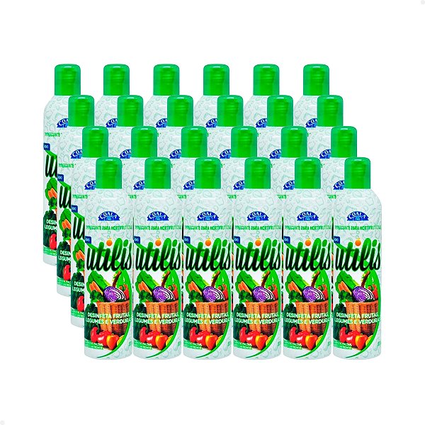 Desinfetante para Hortifrutícolas Coala Utilis 300ml - Caixa com 24 Unidades