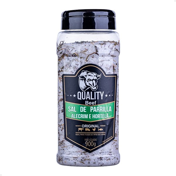 Sal de Parrilla Alecrim e Hortelã 900g Quality Beef