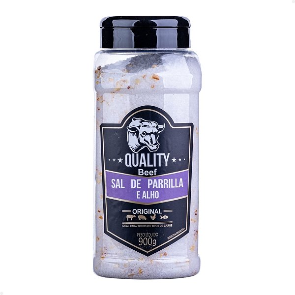Sal de Parrilla e Alho 900g Quality Beef