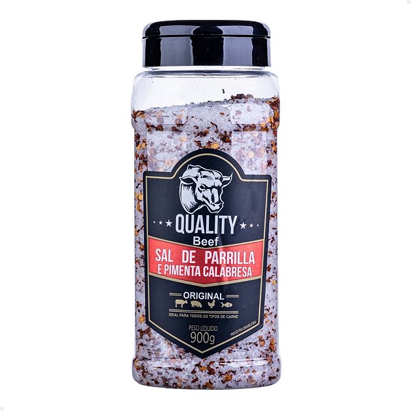 Sal de Parrilla e Pimenta Calabresa 900g Quality Beef