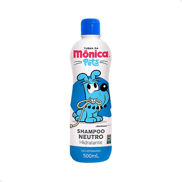 Shampoo Neutro Hidratante 500ml Turma da Mônica Pets