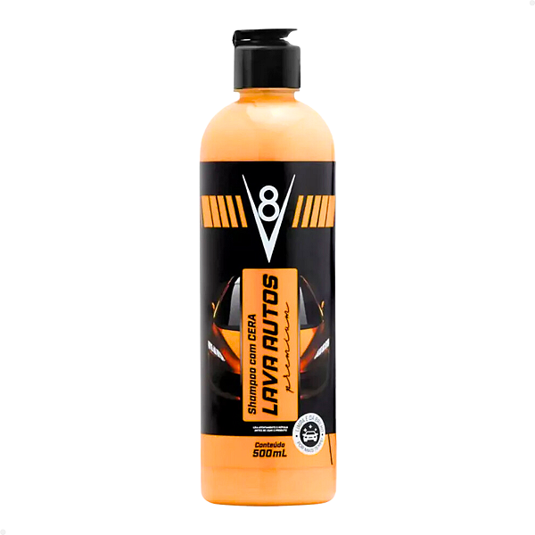 Shampoo Lava Auto Com Cera V8 500 ml