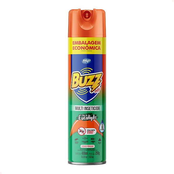 Multi-inseticida Buzz Off Eucalipto Aerossol 400ml
