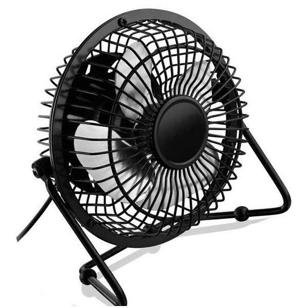 Mini Ventilador Usb Portátil De Mesa Silencioso Articulável
