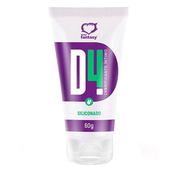 D4 Lubrificante Íntimo Siliconado 60G Sexy Fantasy