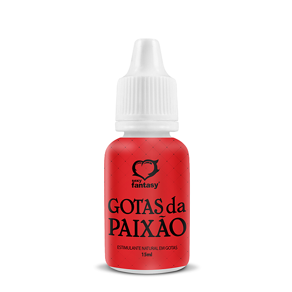 Gotas da Paixão  Estimulante Unissex Natural 15ml Sexy Fantasy