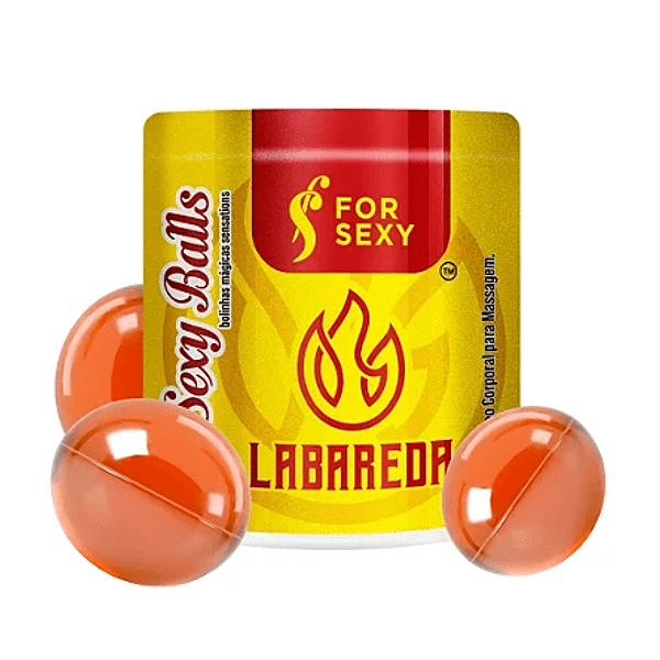 Bolinha Labareda Sexy Balls 03 Unid For Sexy