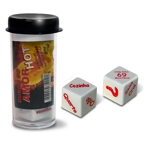 Dados Cubo do Amor Hot