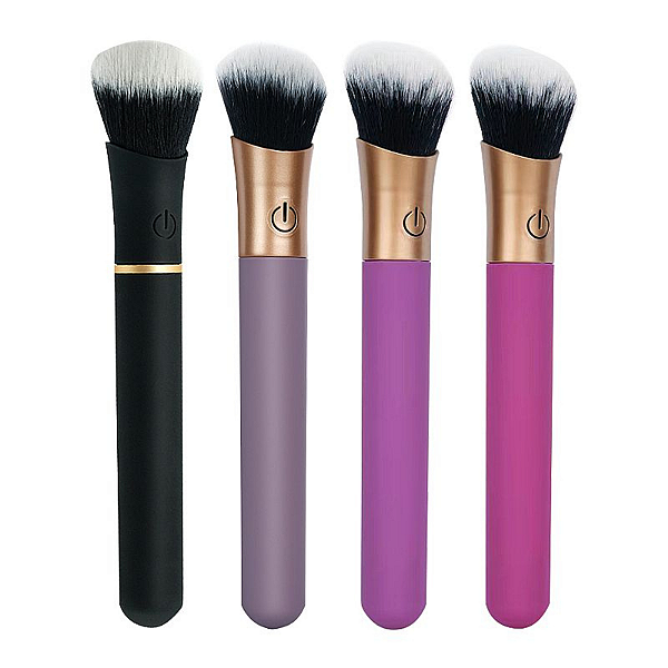 Vibrador de Ponto G em Formato de Pincel de Blush