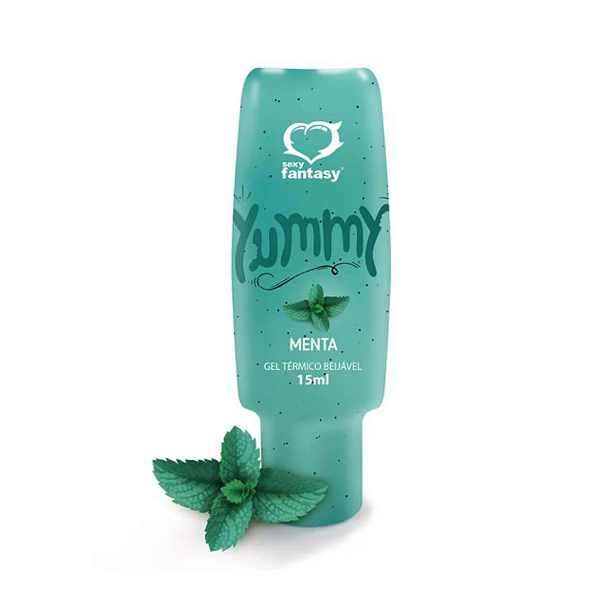 Yummy Gel Térmico Beijável Menta 15ml Sexy Fantasy