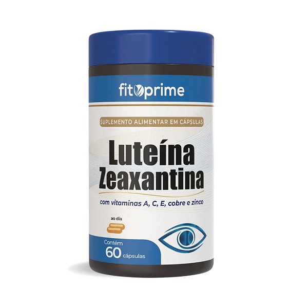 Luteína + Zeaxantina com Vitaminas A, C, E, Cobre e Zinco Fitoprime