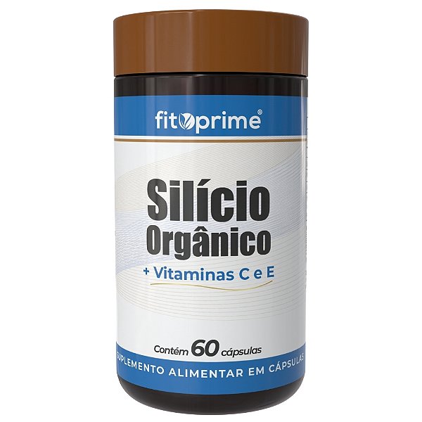 Silício Orgânico com Vitaminas C e E Fitoprime