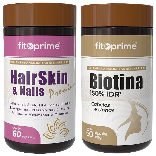 Kit Beleza HairSkin Nails + Biotina