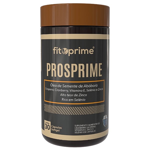 PROSPRIME - Óleo de Semente de Abóbora Licopeno, Cranberry Vitamina E, Selênio e Zinco