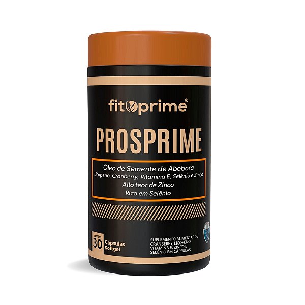 PROSPRIME - Óleo de Semente de Abóbora Licopeno, Cranberry Vitamina E, Selênio e Zinco