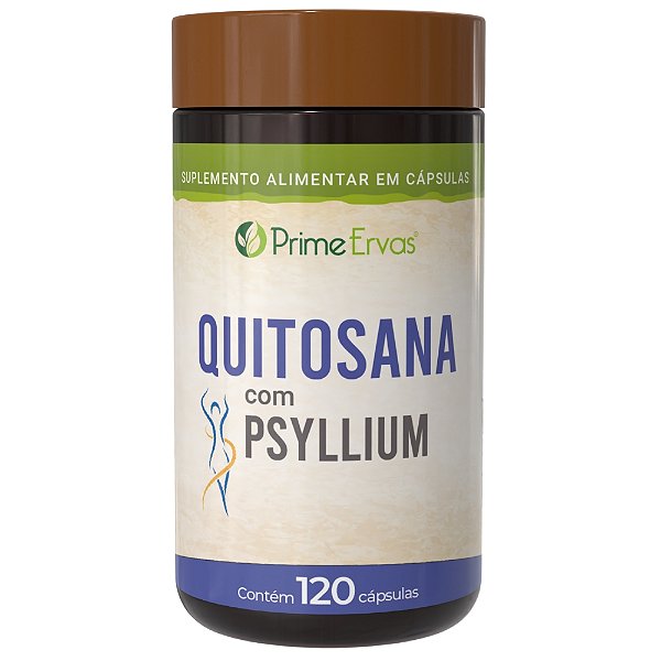 Quitosana com Psyllium Prime Ervas