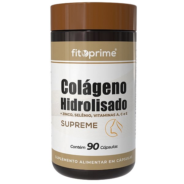 Colágeno Hidrolisado + Zinco, Selênio, Vitaminas A, C e E Fitoprime