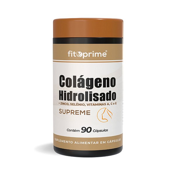Colágeno Hidrolisado + Zinco, Selênio, Vitaminas A, C e E Fitoprime