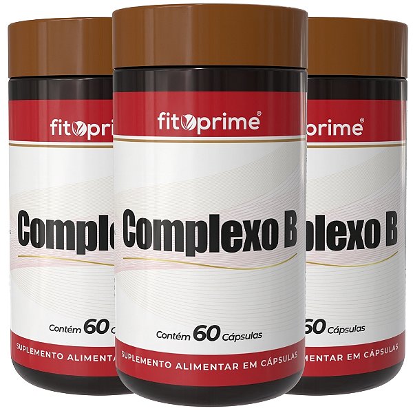 Kit 3 Potes de Complexo B Fitoprime