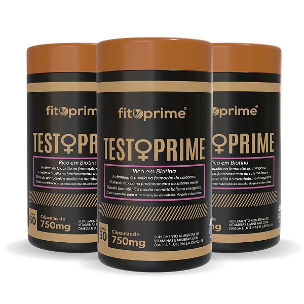 Kit 3 Potes de Test Prime Femme Fitoprime