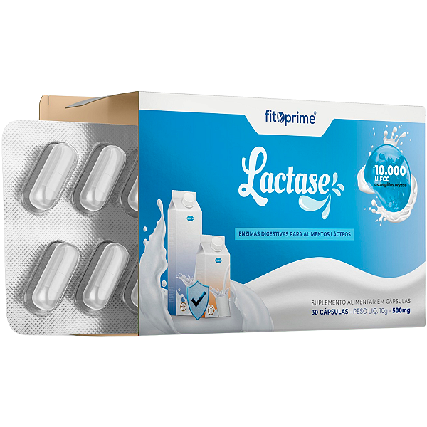 Lactase 10.000 UFCC 30 Cápsulas Fitoprime