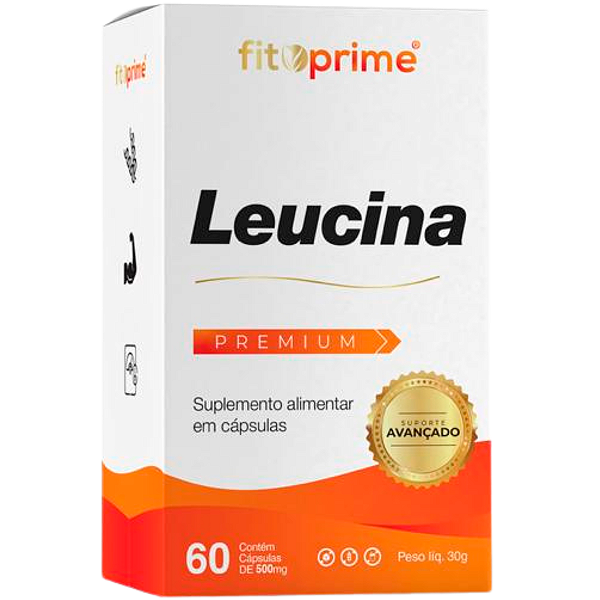 Leucina Com Licopeno e HMB 60 Cápsulas Fitoprime