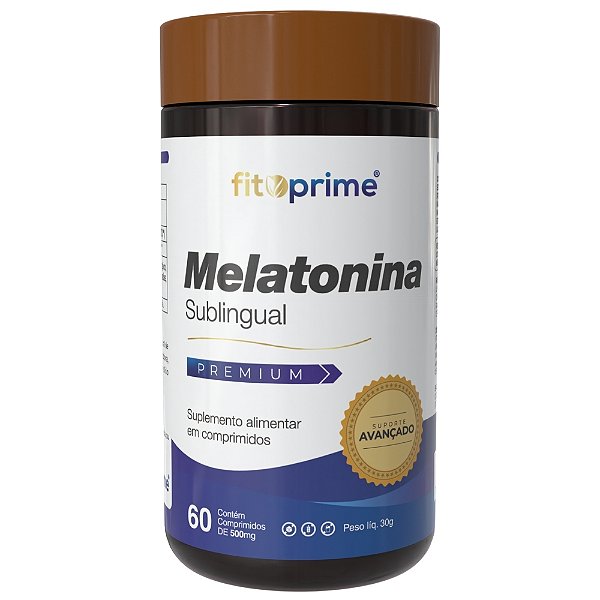 Melatonina Sublingual 60 Comprimidos Fitoprime