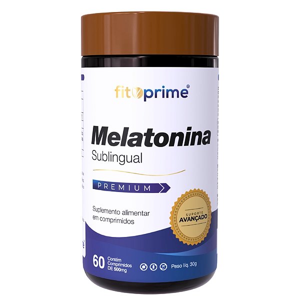 Melatonina Sublingual 60 Comprimidos Fitoprime